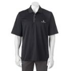 Men's Pebble Beach Classic-fit Textured Performance Golf Polo, Size: Xl, Black