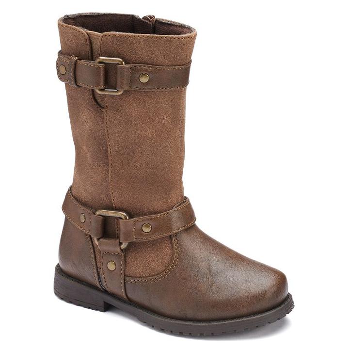 Rachel Shoes Lil Cortland Toddler Girls' Riding Boots, Girl's, Size: 6 T, Brown Oth
