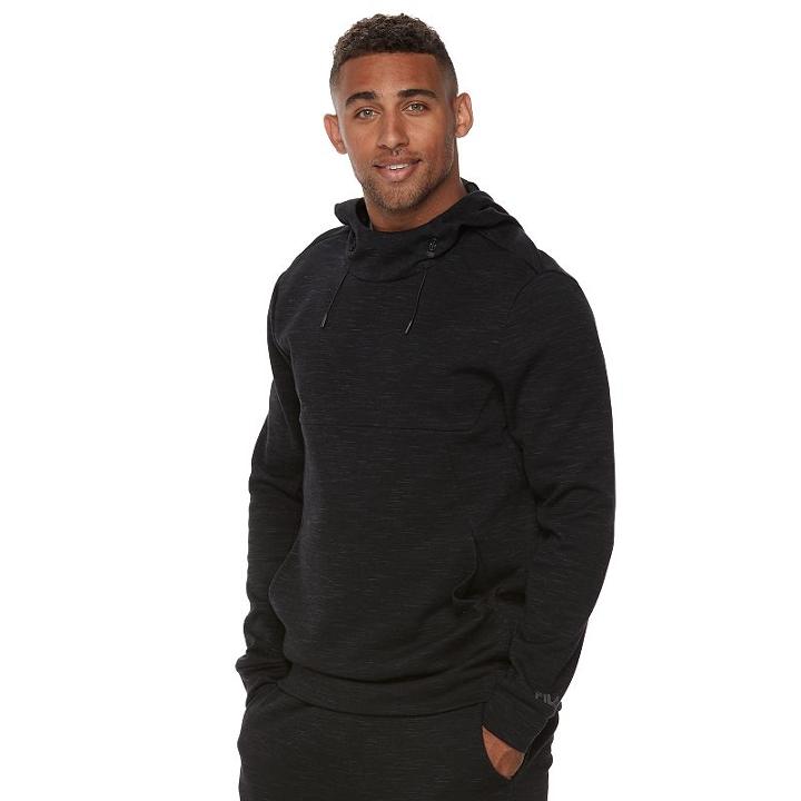 Men's Fila Sport&reg; Fleece 2.0 Pullover Hoodie, Size: Medium, Oxford