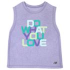 Girls 7-16 New Balance Do What You Love Tank Top, Size: 14, Lt Purple