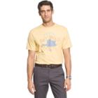 Men's Izod Nautical Tee, Size: Medium, Med Yellow