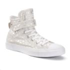 Women's Converse Chuck Taylor All Star Brea Animal Print High-top Sneakers, Size: 6, White