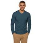 Men's Sonoma Goods For Life&trade; Slim-fit Supersoft V-neck Tee, Size: Small, Dark Blue