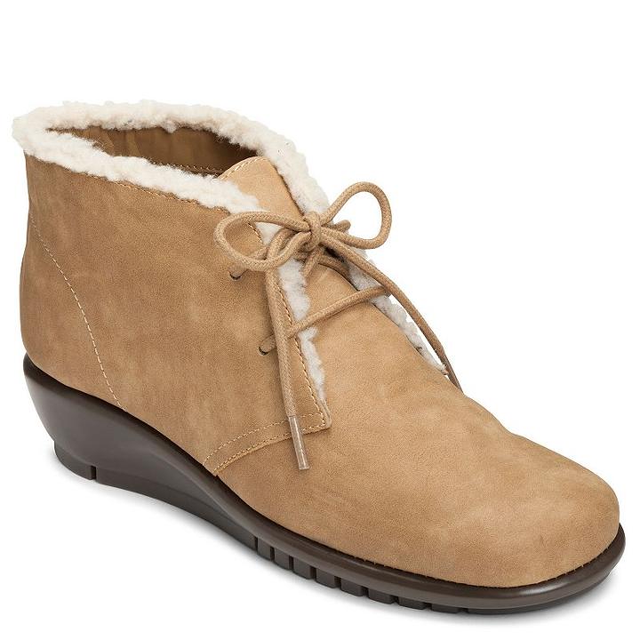 A2 By Aerosoles Calendar Women's Ankle Boots, Size: Medium (11), Beige Oth