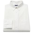 Croft & Barrow&reg; Fitted Solid Easy-care Button-down Collar Dress Shirt - Big And Tall, Men's, Size: 16-32/33, White