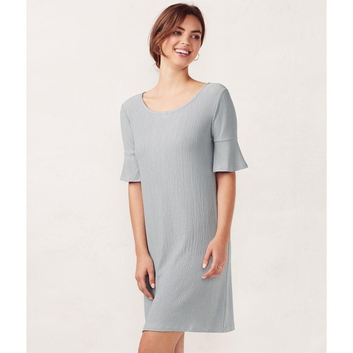 Women's Lc Lauren Conrad Swing Dress, Size: Xxl, Brt Blue