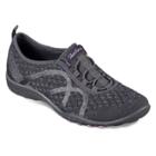 Skechers Relaxed Fit Breathe Easy Fortune-knit Women's Slip-on Shoes, Size: 7.5, Dark Grey