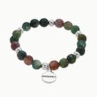 Jasper Journey Stretch Bracelet, Women's, Green