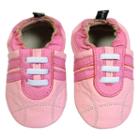 Tommy Tickle Baby Pink Leather Sport Shoes, Infant Girl's, Size: 0-6 Months