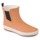 Journee Collection Siffy Women's Water Resistant Rain Boots, Size: Medium (6), Med Brown