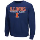 Men's Illinois Fighting Illini Fleece Sweatshirt, Size: Large, Dark Blue