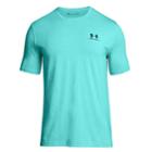Men's Under Armour Chest Lockup Tee, Size: Xxl, Med Blue