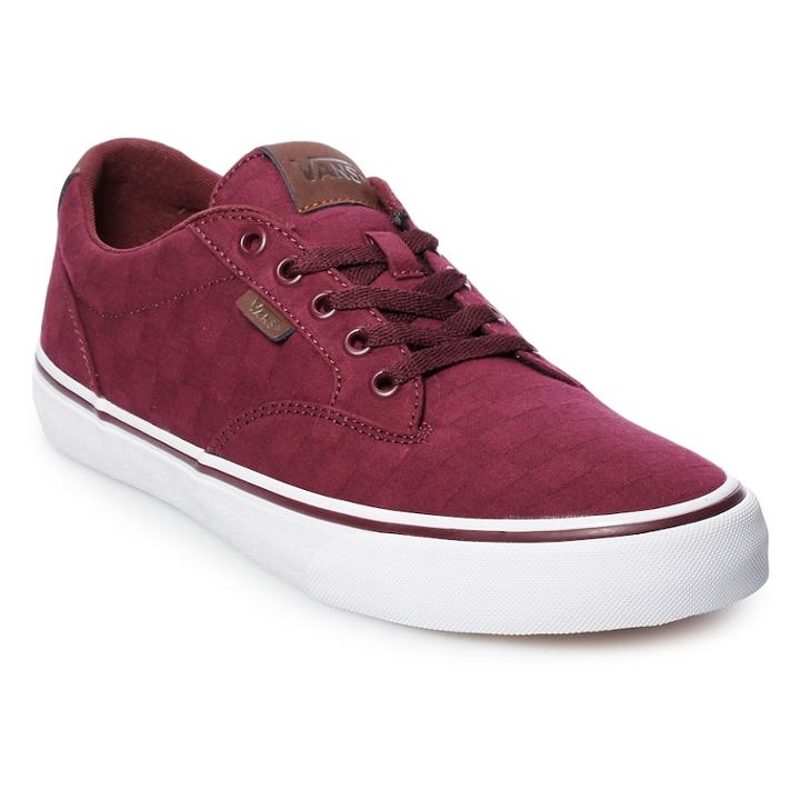 Vans Winston Dx Men's Skate Shoes, Size: Medium (9), Dark Red
