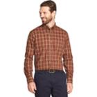 Men's Arrow Heritage Classic-fit Plaid Twill Button-down Shirt, Size: Xl, Med Orange