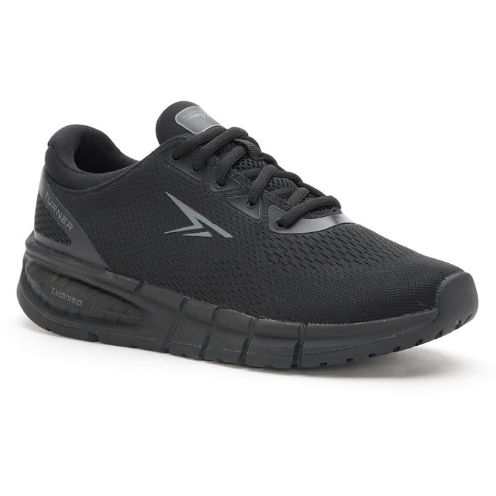 Turner Footwear T Eddie Men's Running Shoes, Size: 12, Black