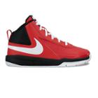 Nike Team Hustle D 7 Kids' Basketball Shoes, Boy's, Size: 11, Red