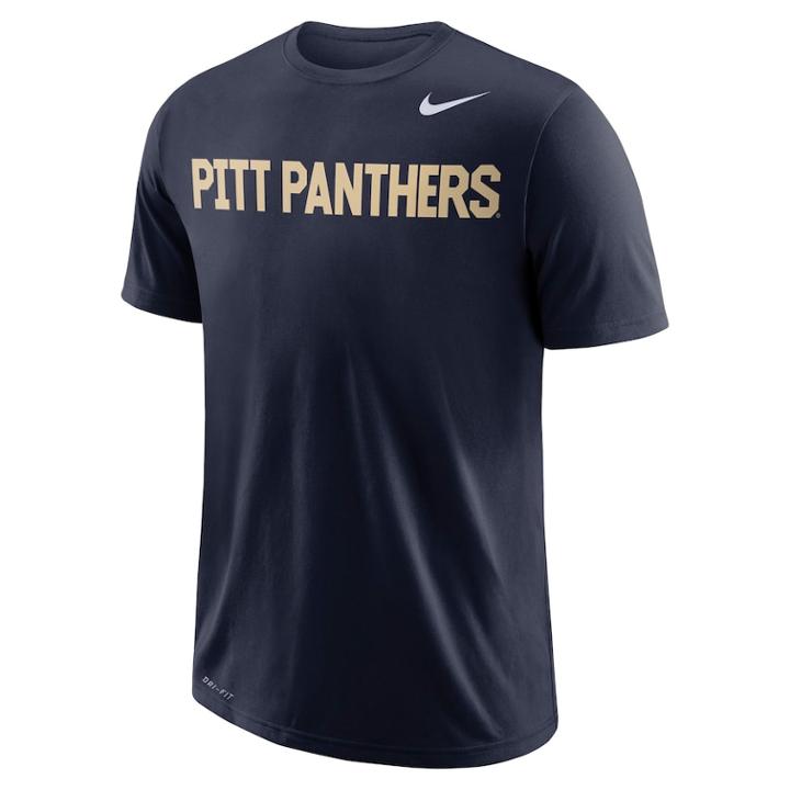 Men's Nike Pitt Panthers Wordmark Tee, Size: Large, Multicolor