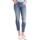 Women's Levi's&reg; 711 Ankle Skinny Jeans, Size: 28(us 6)m, Med Blue
