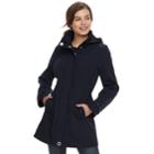 Women's Weathercast Hooded Soft Shell Walker Jacket, Size: Medium, Grey