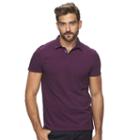 Men's Marc Anthony Slim-fit Essential Pique Polo, Size: Xxl, Purple