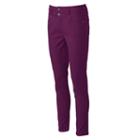 Juniors' Tinseltown Color Double Stack Jeggings, Girl's, Size: 9, Drk Purple