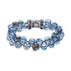 Napier Woven Multi Row Beaded Bracelet, Women's, Blue