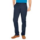 Big & Tall Croft & Barrow&reg; Classic-fit Full-elastic Comfort-waist Pants, Men's, Size: 46x32, Blue