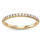 Simply Vera Vera Wang 14k Gold 1/4 Carat T.w. Diamond Anniversary Ring, Women's, Size: 7, White