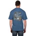 Men's Newport Blue Tropical Tee, Size: Xl, Blue Other