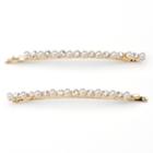 Lc Lauren Conrad Simulated Pearl Bobby Pin Set, Women's, White