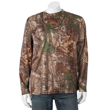 Men's Tallwoods Camo Mesh Tee, Size: Xl, Brown