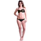 Women's Missouri Tigers Bandeau Bikini, Size: Xl, Multicolor