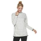 Women's Tek Gear&reg; Oversized Fleece Sweatshirt, Size: Small, White