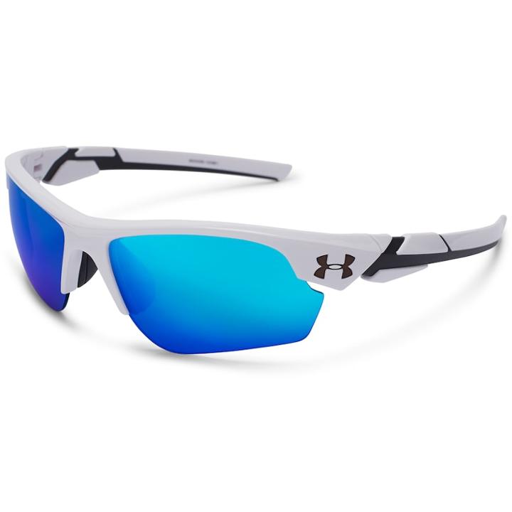 Men's Under Armour Windup Wrap Sunglasses, Blue
