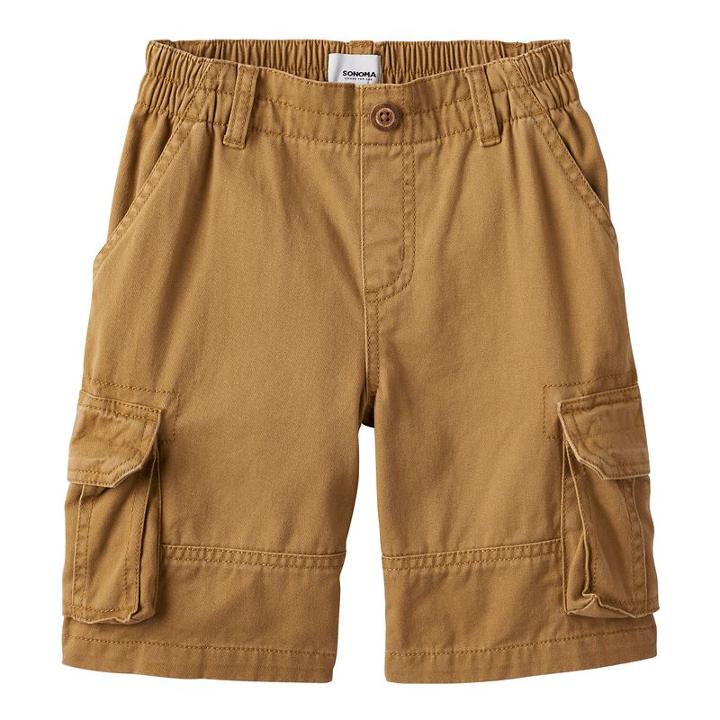 Boys 4-7x Sonoma Goods For Life&trade; Cargo Shorts, Boy's, Size: 6, Red/coppr (rust/coppr)