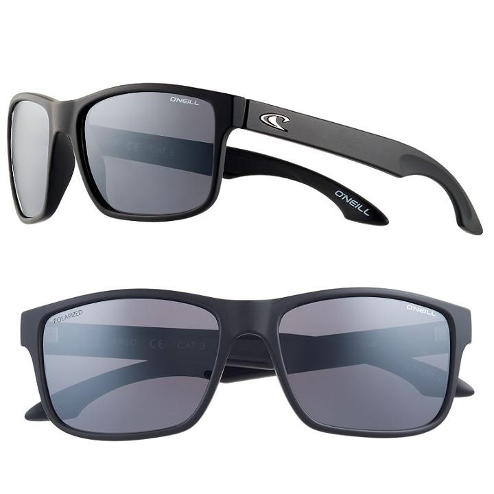 Unisex O'neill Mirrored Square Sunglasses, Natural