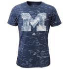 Adidas Michigan Wolverines Burnout Tee - Girls 7-16, Girl's, Size: Medium, Ovrfl Oth