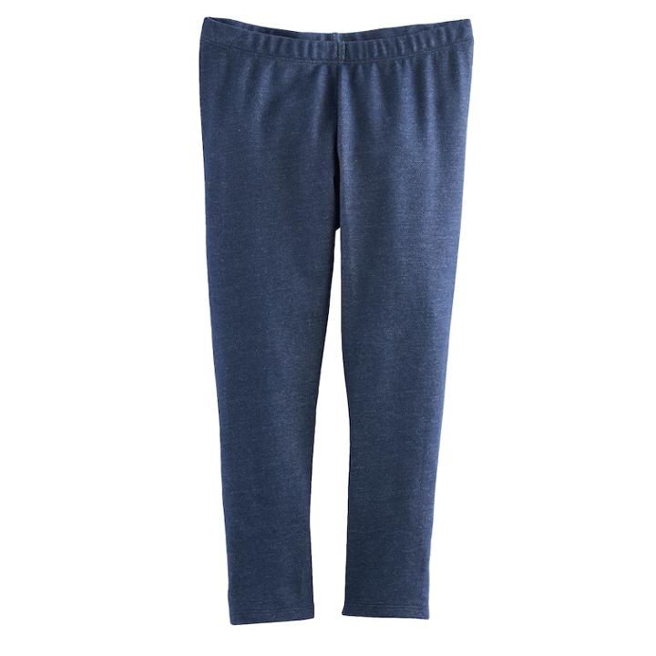 Girls 7-16 & Plus Size So&reg; Capri Leggings, Size: 7-8, Dark Blue