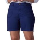 Plus Size Lee Myra Utility Short, Women's, Size: 16 - Regular, Dark Blue
