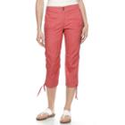 Women's Caribbean Joe Military Capris, Size: 12, Ovrfl Oth