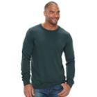 Big & Tall Sonoma Goods For Life&trade; Classic-fit Coolmax Crewneck Sweater, Men's, Size: 3xl Tall, Turquoise/blue (turq/aqua)