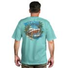 Men's Newport Blue Island Tropical Graphic Tee, Size: Xl, Lt Green