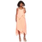 Women's Apt. 9&reg; Handkerchief Hem Shift Dress, Size: Xs, Yellow Oth