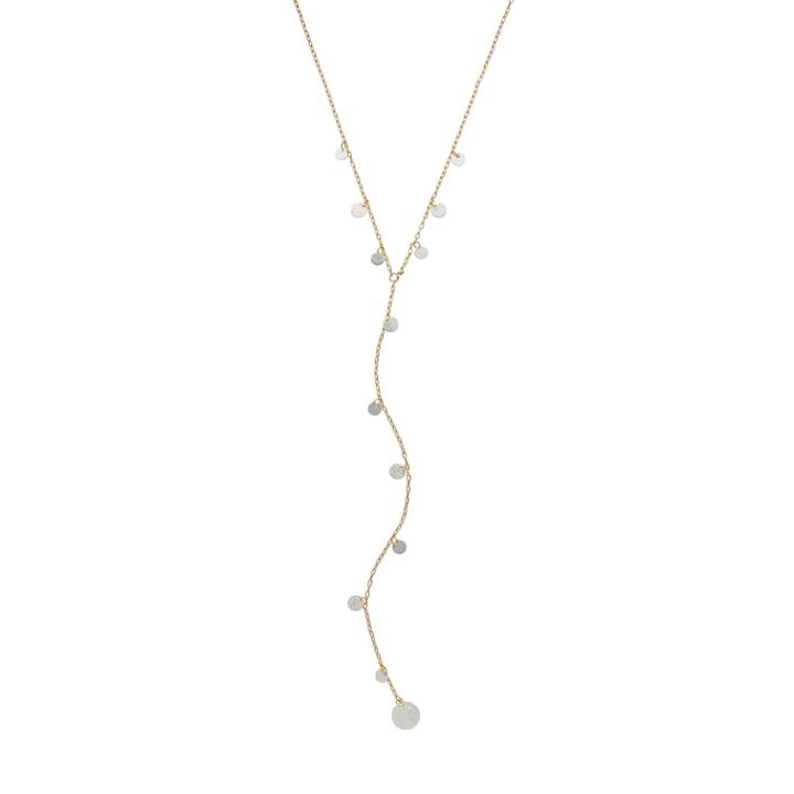 Lc Lauren Conrad Two-tone Disc Y-necklace, Women's, Multicolor