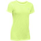 Women's Under Armour Tech Crew Slub Tee, Size: Medium, Brown Over
