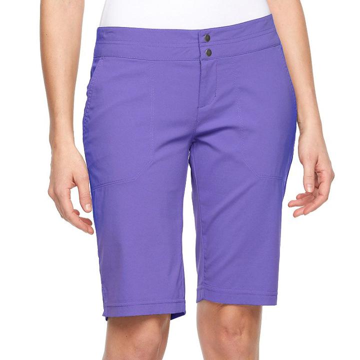 Women's Columbia Zephyr Heights Bermuda Shorts, Size: 14, Blue Other