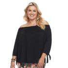 Plus Size French Laundry Smocked Off-the-shoulder Top, Women's, Size: 3xl, Oxford