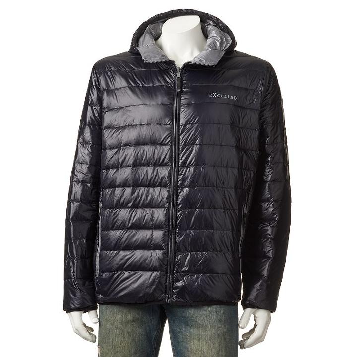 Big & Tall Excelled Packable Puffer Jacket, Men's, Size: 3x Big