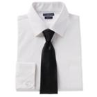 Men's Croft & Barrow&reg; Slim-fit Dress Shirt & Tie Set, Size: L-36/37, White