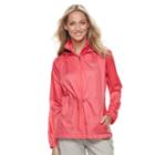 Women's Columbia Stone Creek Hooded Anorak Jacket, Size: Large, Brt Pink